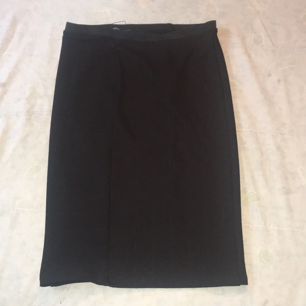 Zara black pencil skirt